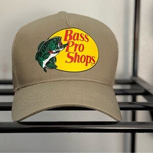 Bass Pro Shops Tan Fish Logo Cap